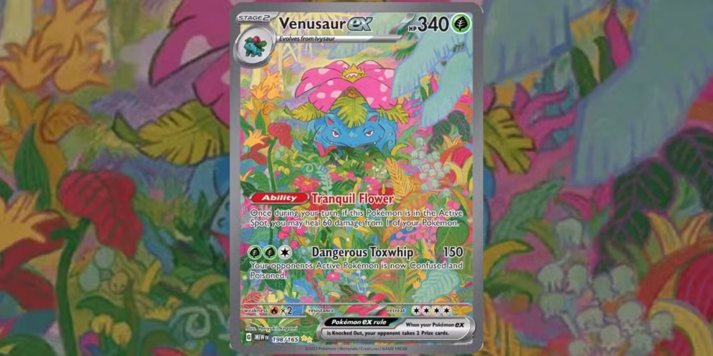 Pokémon TCG Venusaur ex 198/165