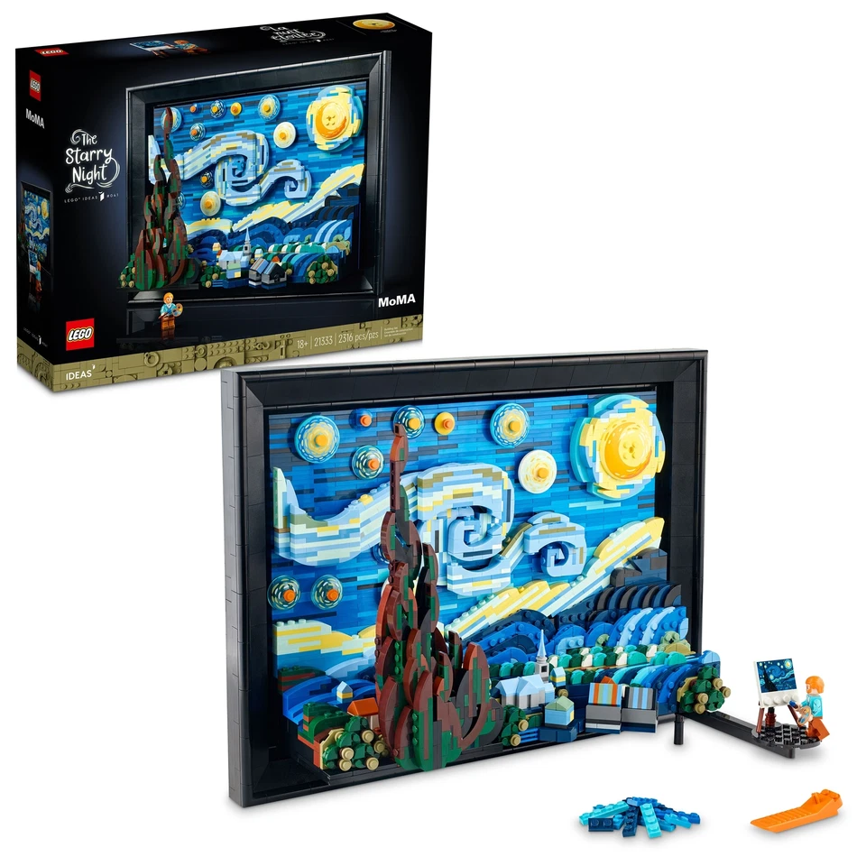 LEGO Ideas 21333 Vincent van Gogh – The Starry Night