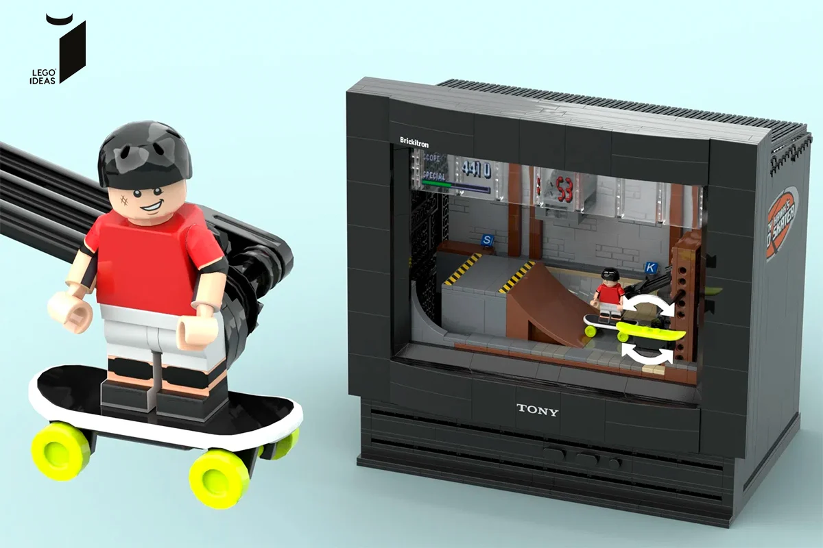 Тоні Гок особисто схвалив проєкт LEGO Ideas Tony Hawk’s Pro Skater — і це змінює все