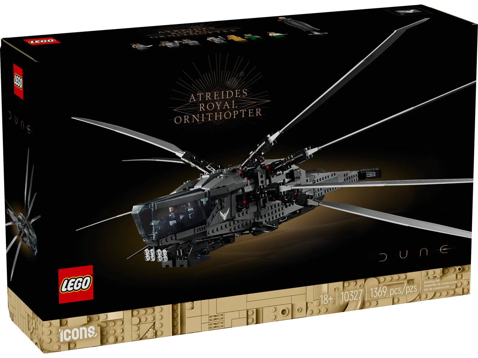 LEGO ICONS 10327 Дюна: Королівський орнітоптер Атрідів