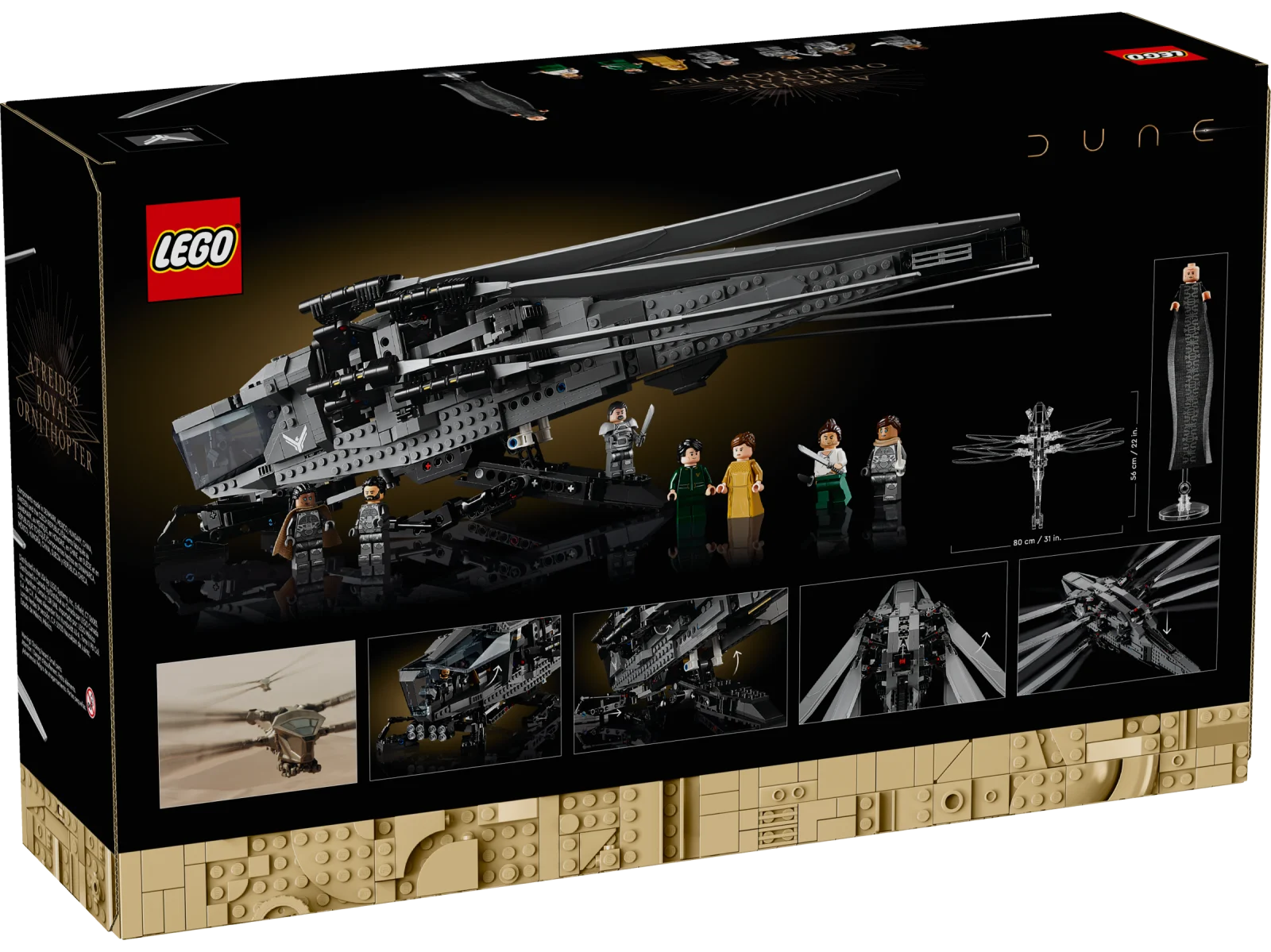 LEGO ICONS 10327 Дюна: Королівський орнітоптер Атрідів - Зображення 2