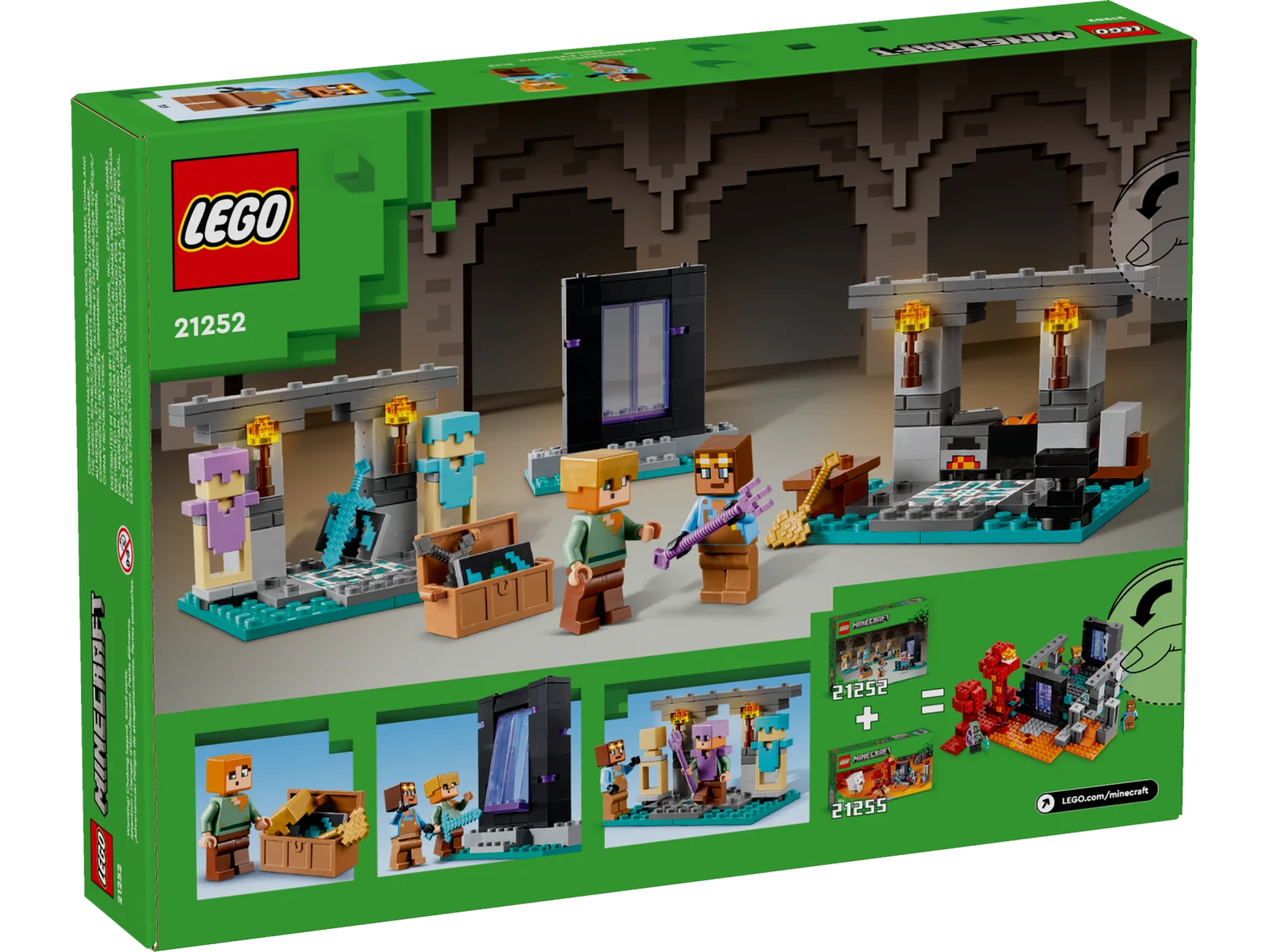 LEGO Minecraft 21252 Зброярня - Зображення 2