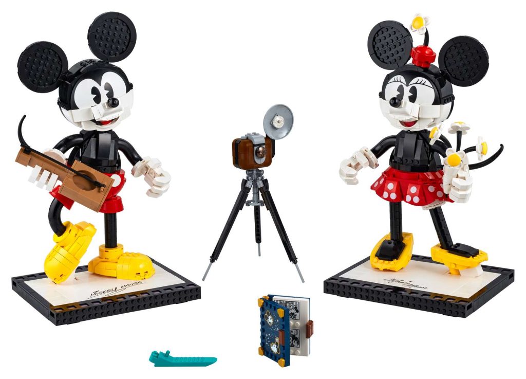 LEGO Disney 43179 Mickey Mouse & Minnie Mouse Buildable Characters