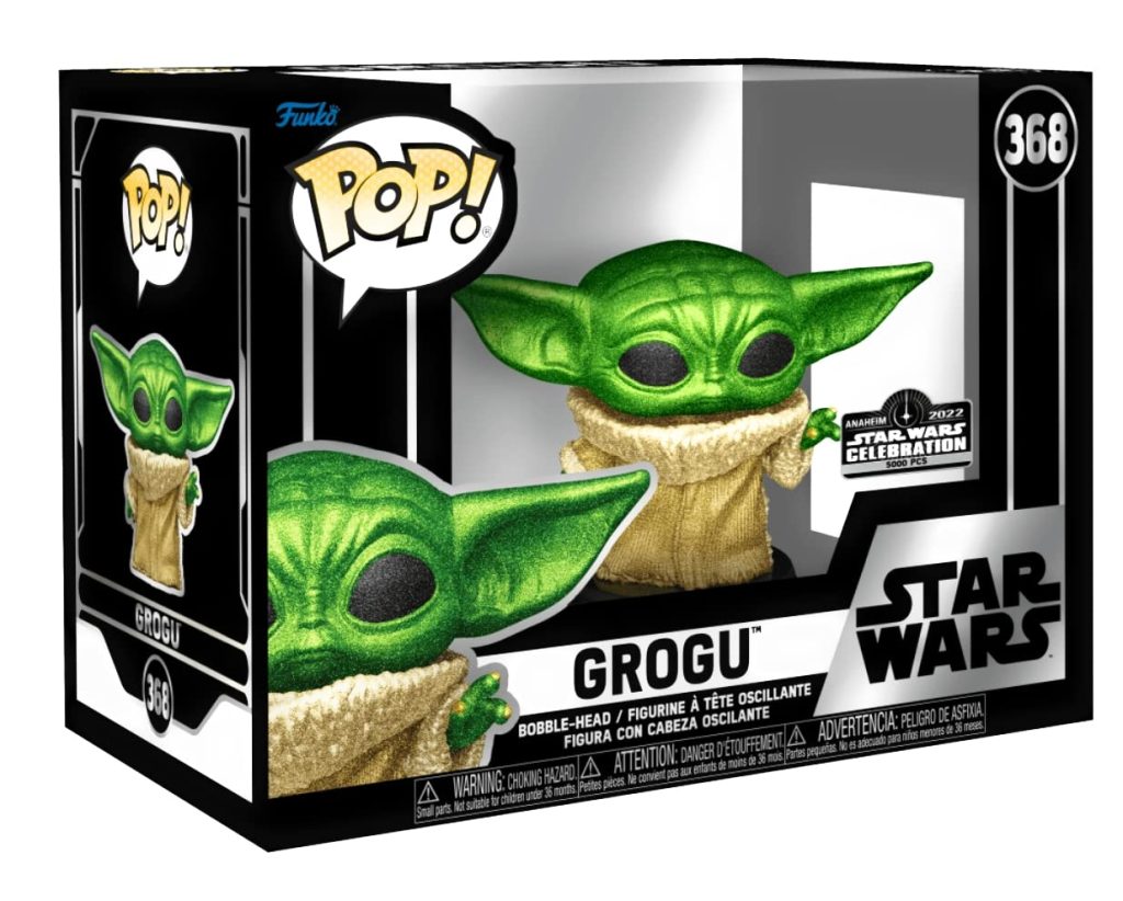 Фігурка Funko Pop Star Wars Grogu #368 (Diamond Glitter)
