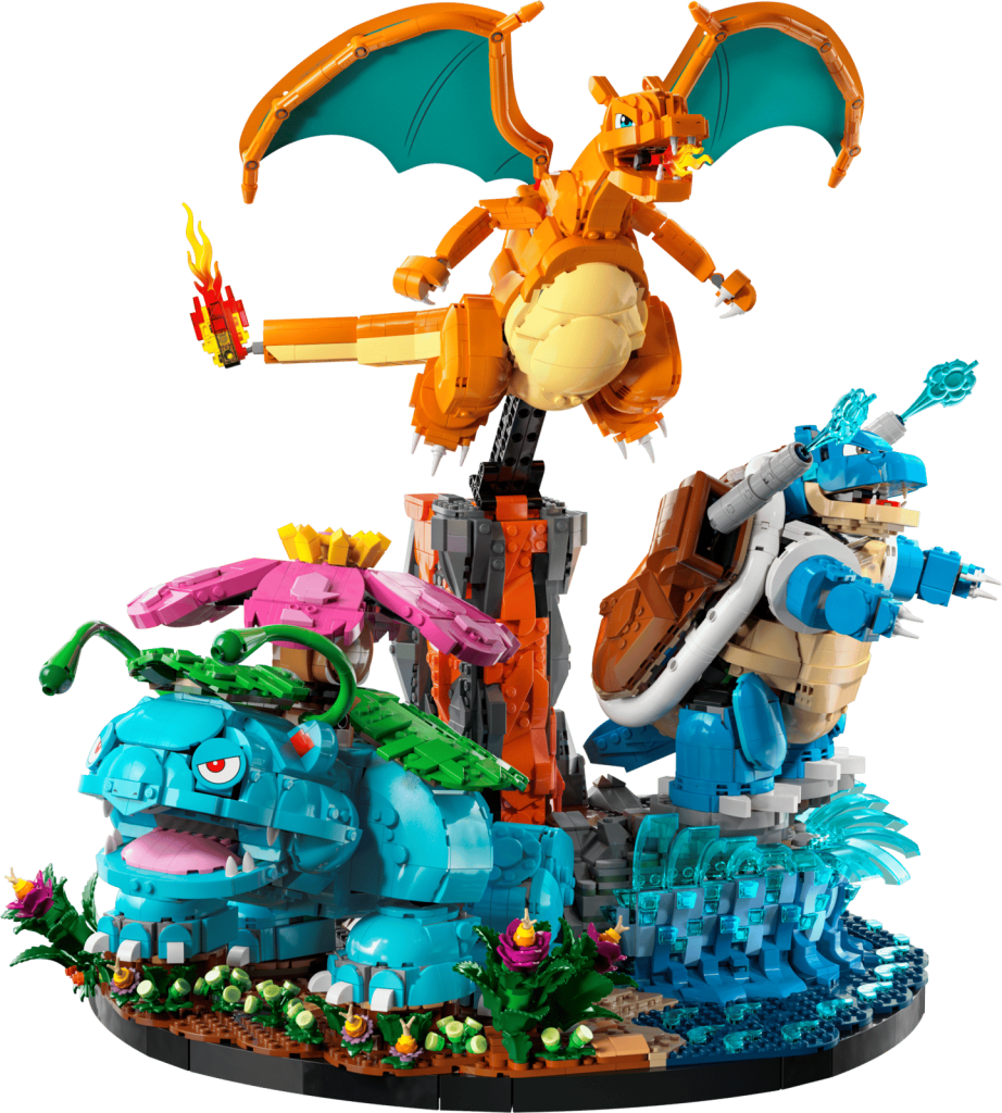 LEGO Pokémon 72153 Venusaur, Charizard and Blastoise