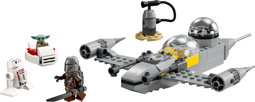 LEGO Star Wars 75410 Mando and Grogu's N-1 Starfighter