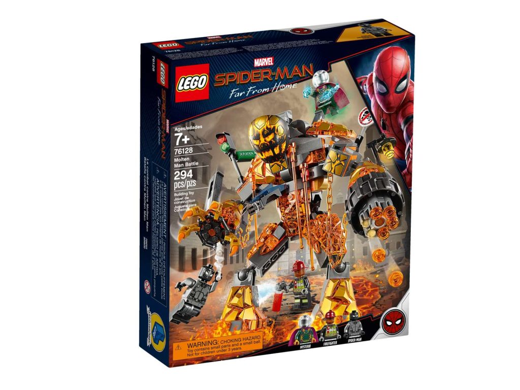 LEGO Marvel 76128 Molten Man Battle