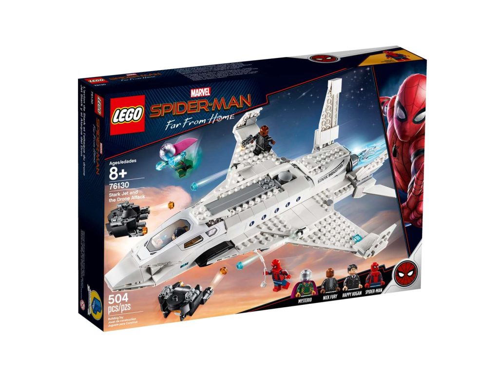 LEGO Marvel 76130 Stark Jet and the Drone Attack