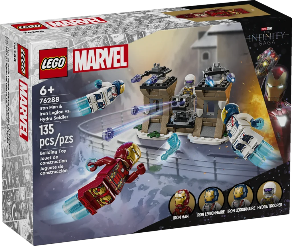 LEGO Marvel 76288 Залізна Людина та Залізний Легіон проти Бійця Гідри