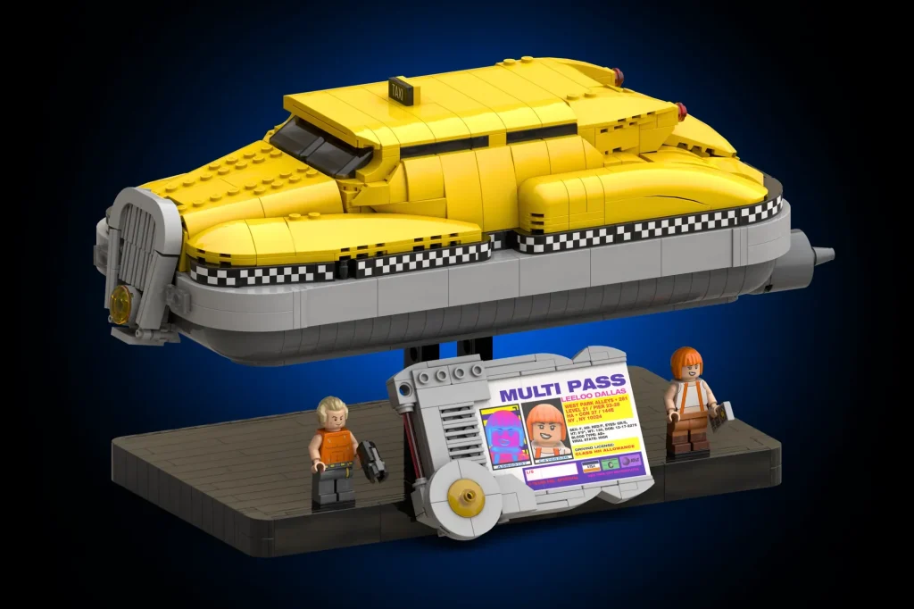 The Fifth Element – Korben Dallas Taxi від MarinBrickDesign