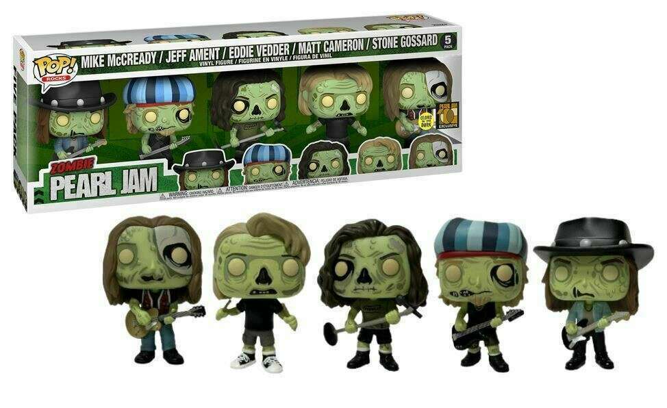 Фігурка Funko Pop Rocks Zombie Pearl Jam (5-Pack, Glow in the Dark)