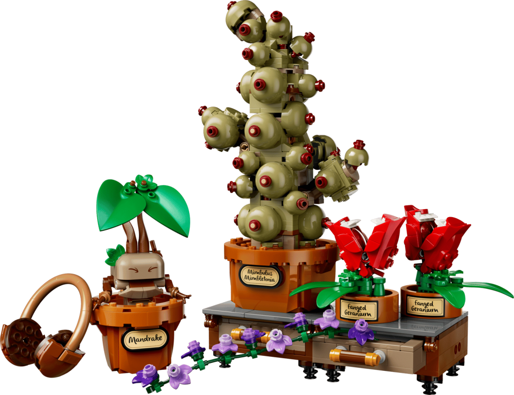 LEGO Harry Potter 76474 Hogwarts Herbology Plants