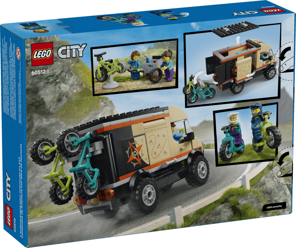 LEGO City 60512 Mountain Bike Adventure Van
