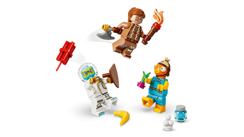 Мініфігурки набору LEGO Fortnite 77080 Supply Drop