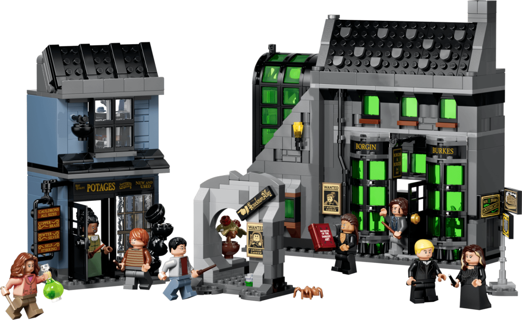 LEGO Harry Potter 76471 Knockturn Alley Wizarding Shops