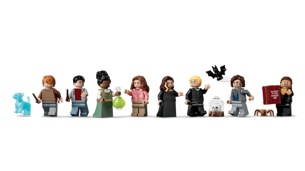 Мініфігурки набору LEGO Harry Potter 76471 Knockturn Alley Wizarding Shops
