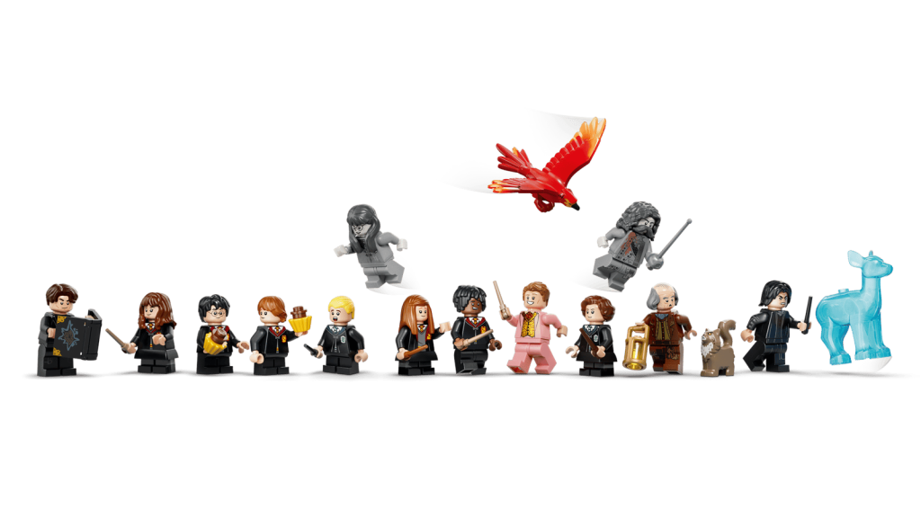 Мініфігурки набору LEGO Harry Potter 76473 Hogwarts Castle: East Wing