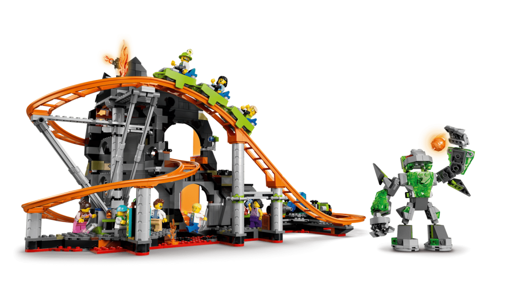 LEGO City 60501 Lava Land Roller Coaster Park