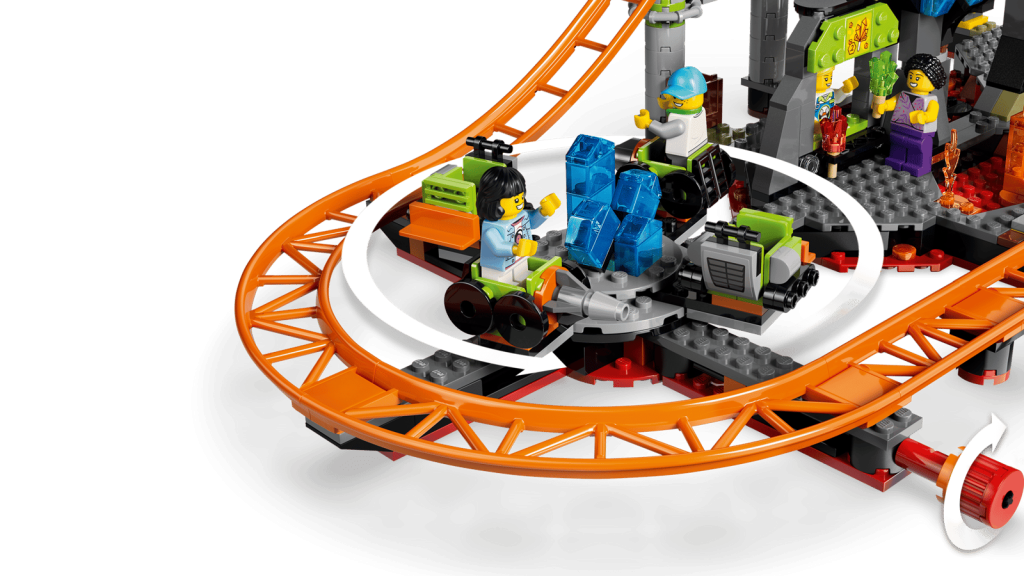 LEGO City 60501 Lava Land Roller Coaster Park