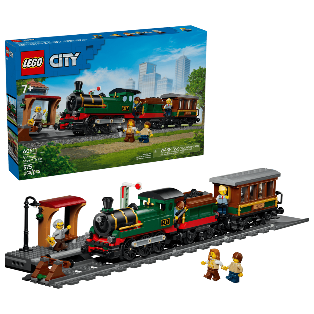 Набір LEGO City 60511 Vintage Steam Train
