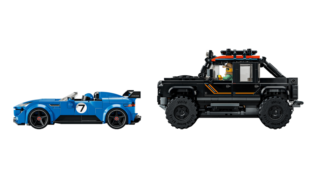 LEGO Speed Champions 77264 Jaguar Project 7 & Land Rover Defender