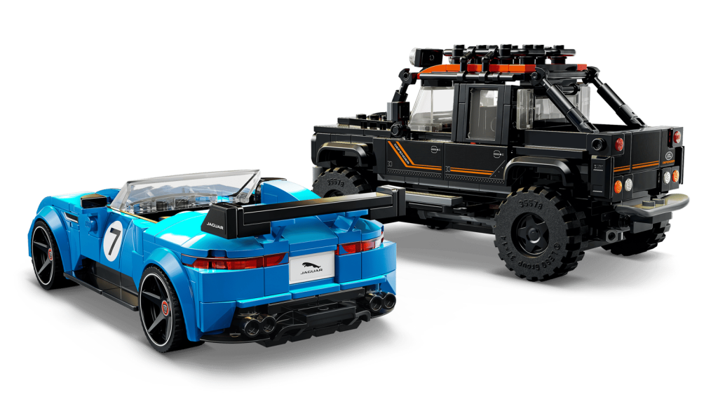 LEGO Speed Champions 77264 Jaguar Project 7 & Land Rover Defender