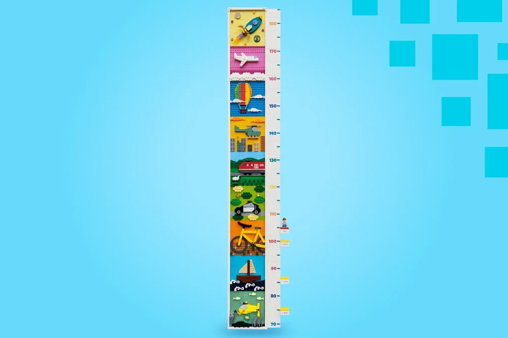 Проєкт LEGO Ideas «Height Chart for Children» від дизайнера Klemmplem