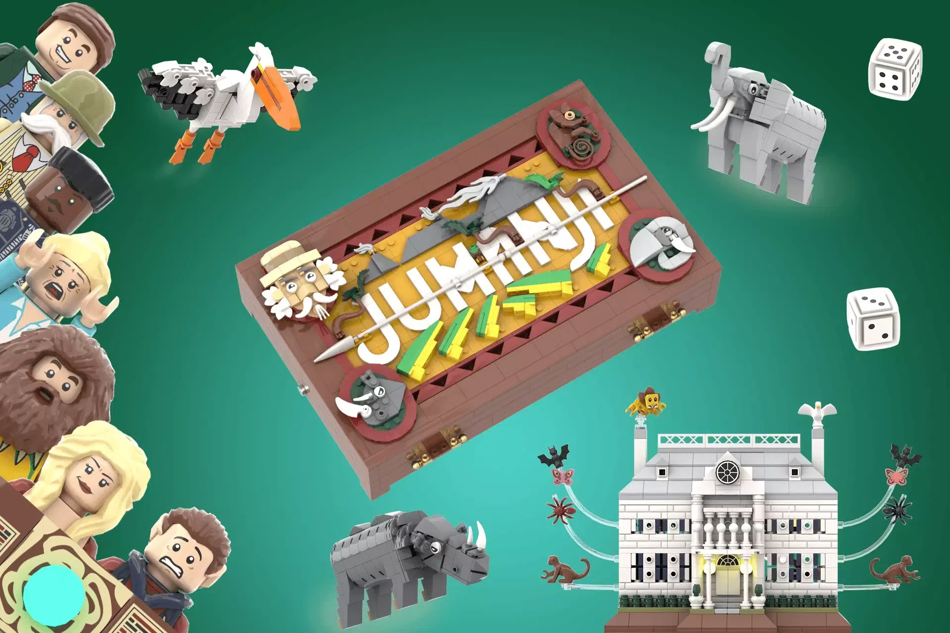 Проєкт LEGO Ideas «Jumanji: A Magical Adventure» від дизайнера Bricknificent