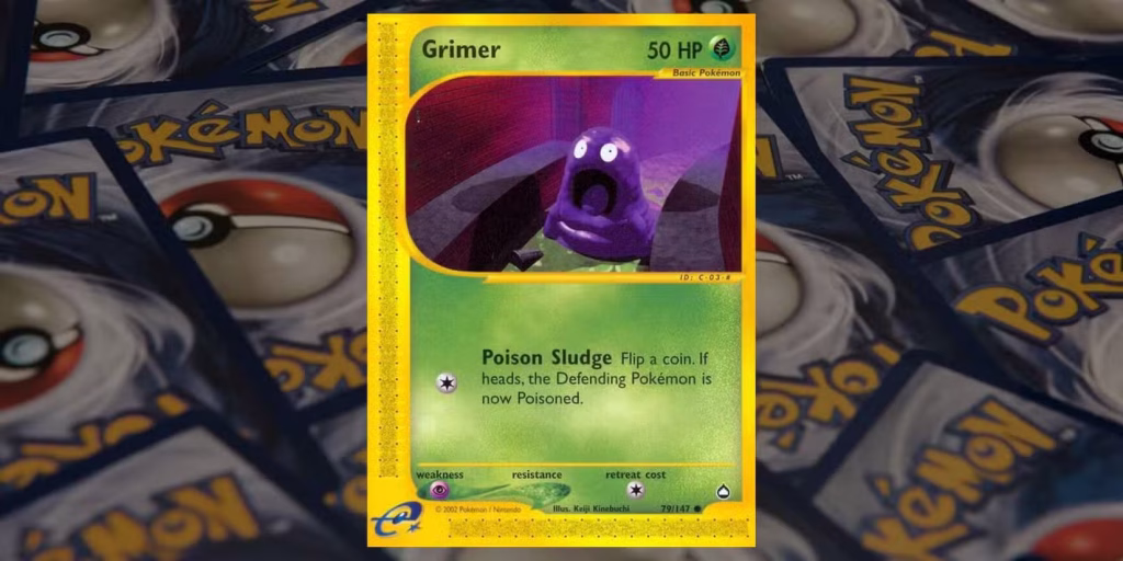 Pokémon TCG Grimer (Aquapolis)