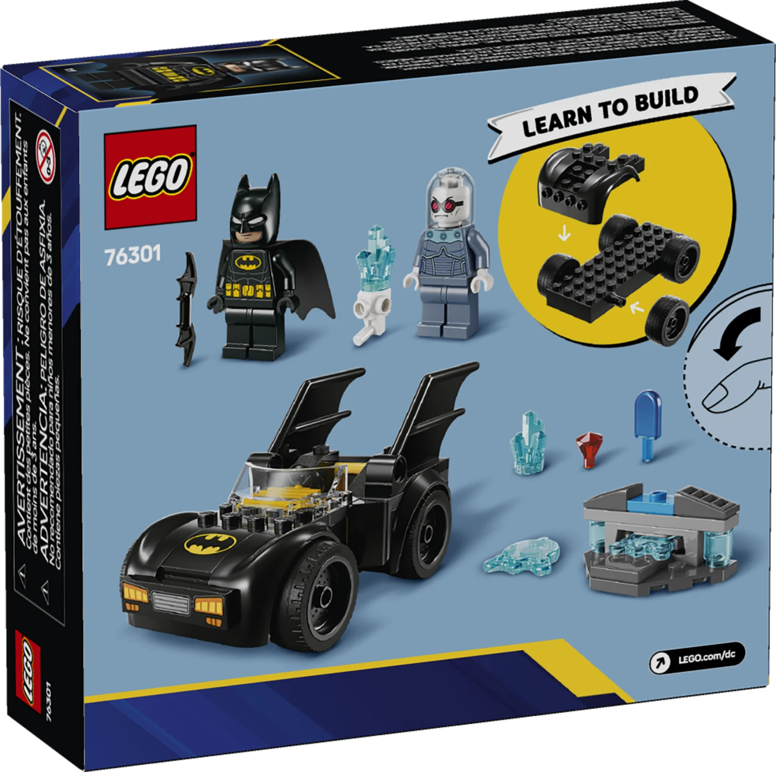 LEGO DC 76301 Бетмен і Бетмобіль проти Містера Фріза