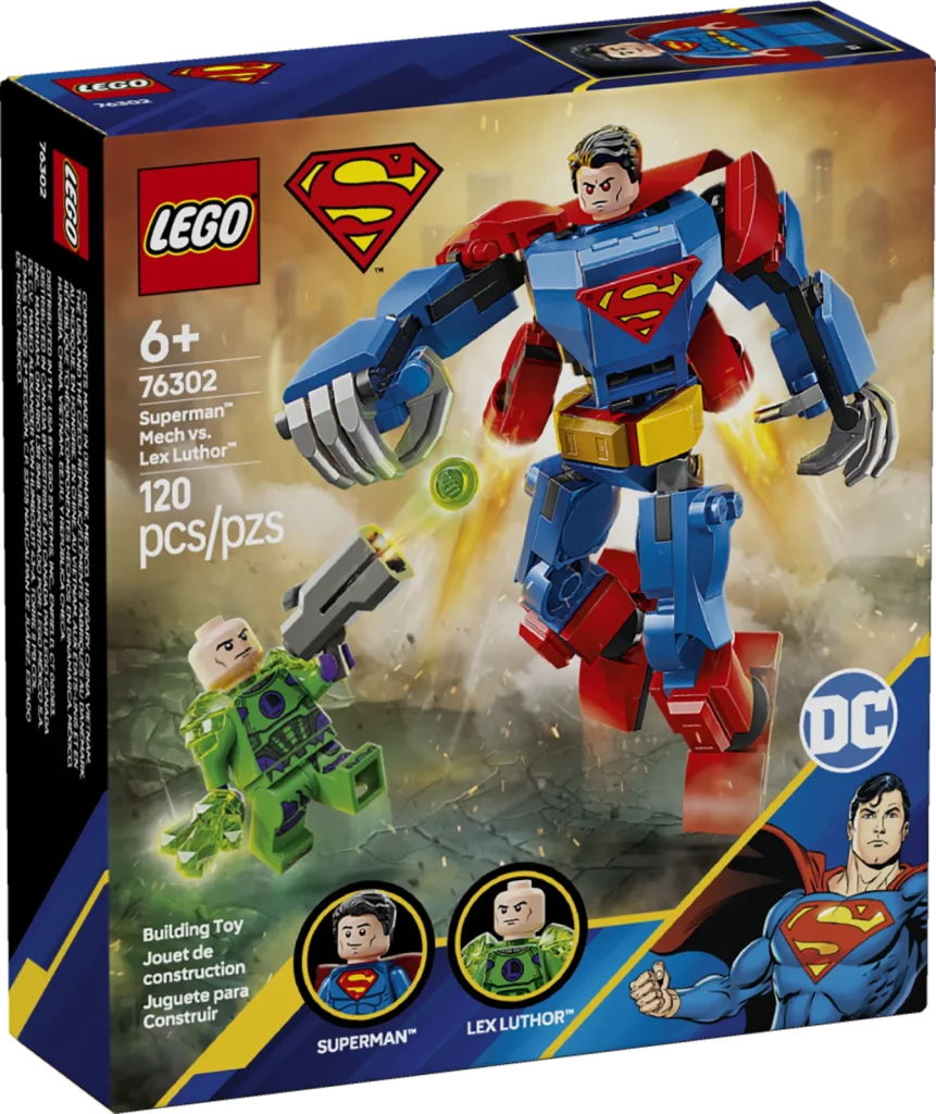 LEGO DC 76302 Робот Супермена проти Лекса Лютора