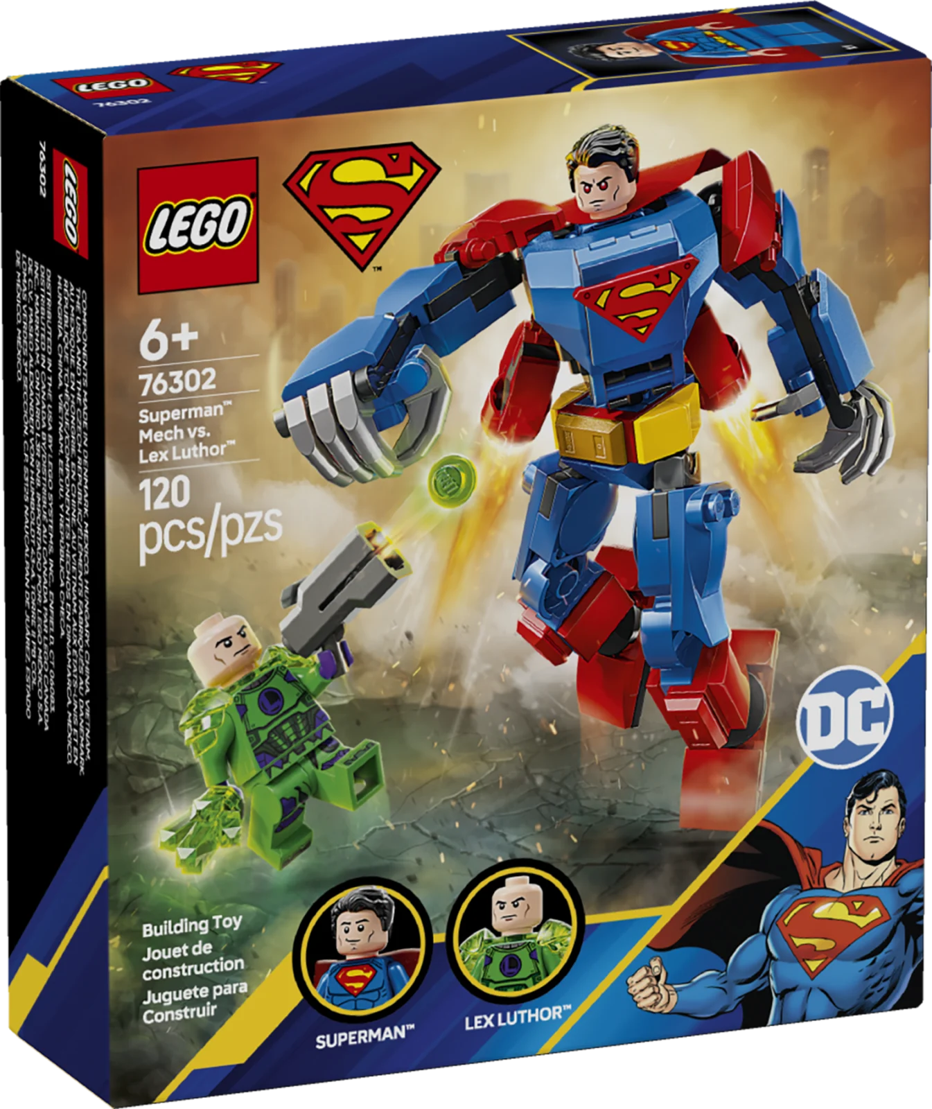LEGO DC 76302 Робот Супермена проти Лекса Лютора