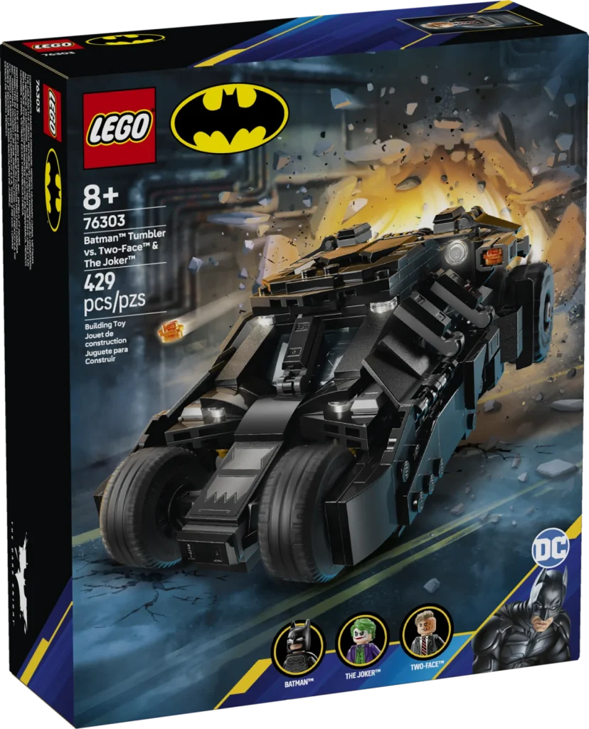 LEGO DC 76303 Тамблер Бетмена проти Дволикого і Джокера