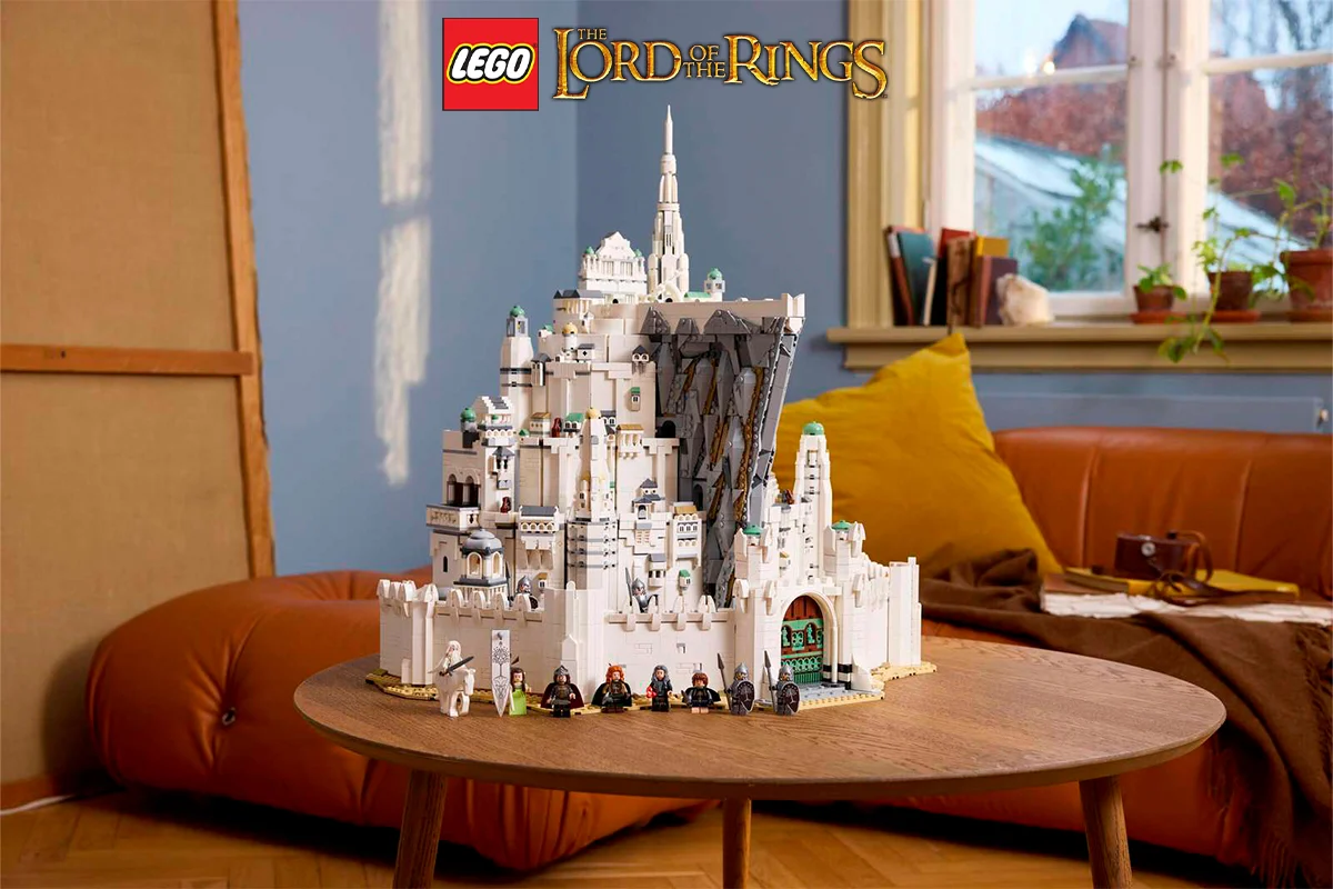 Прямий ефір LEGO Minas Tirith: дизайнери розкрили нові деталі набору LEGO Icons 11377 The Lord of the Rings: Minas Tirith