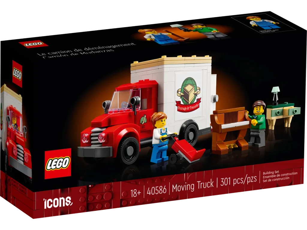 LEGO Icons 40586 Moving Truck — Вантажівка для переїзду
