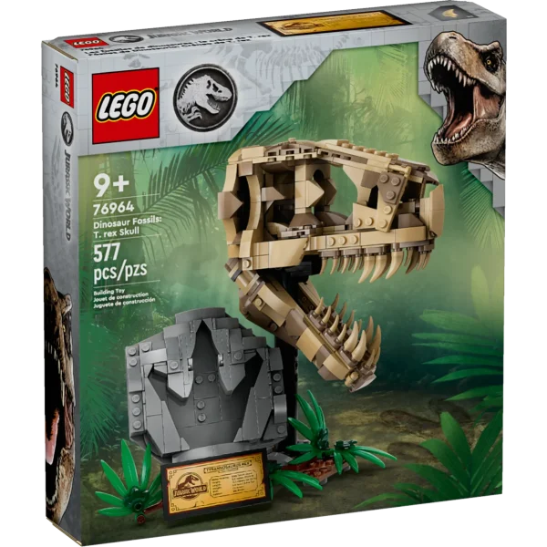 LEGO Jurassic World 76964 Скам’янілості динозаврів: череп тиранозавра