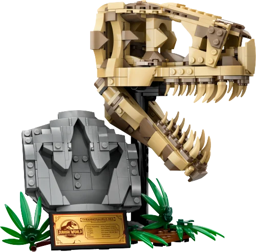 LEGO Jurassic World 76964 Скам’янілості динозаврів: череп тиранозавра