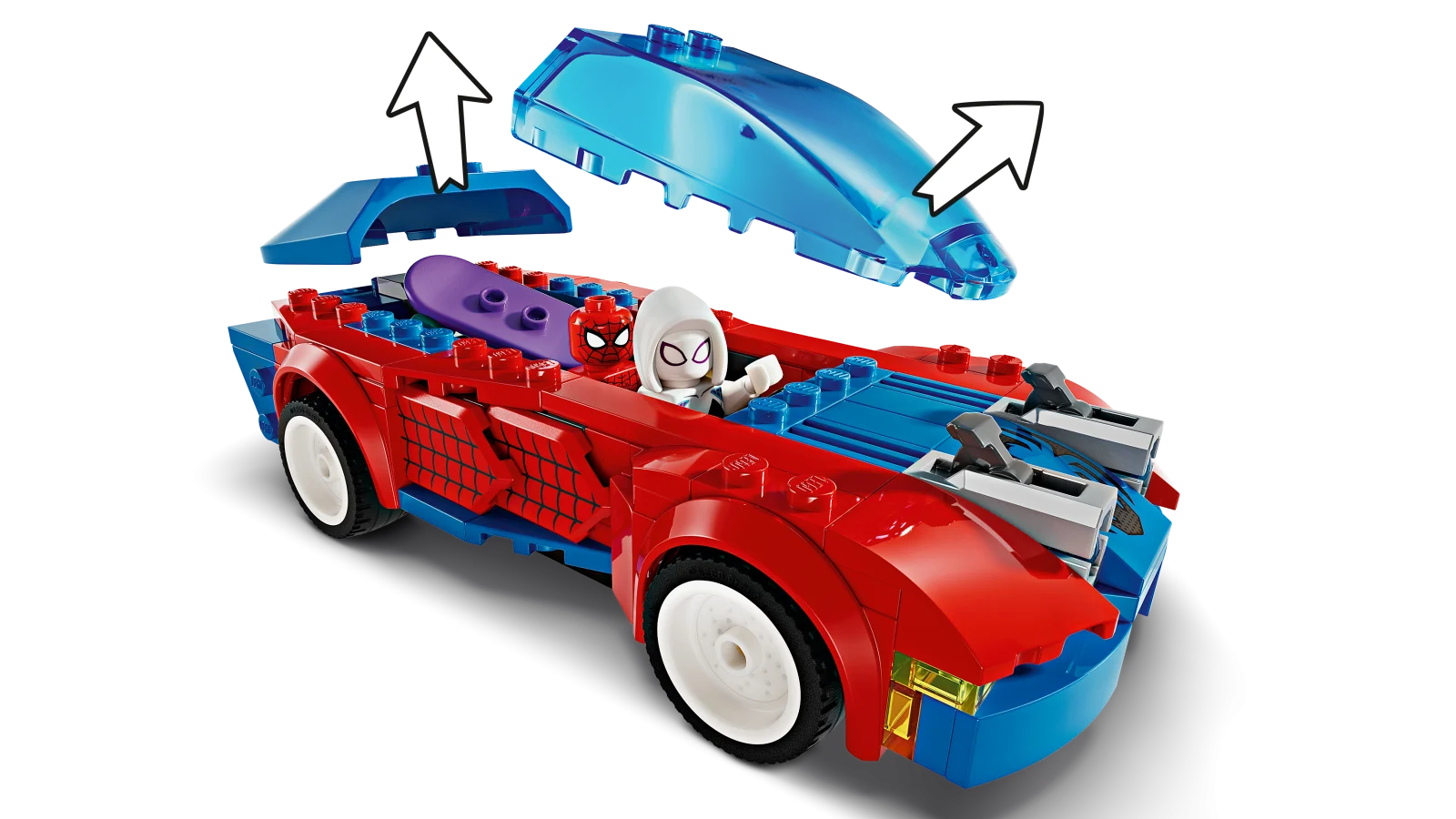 LEGO Marvel 76279 Гоночне авто Людини-Павука та Веномізований Зелений Гоблін