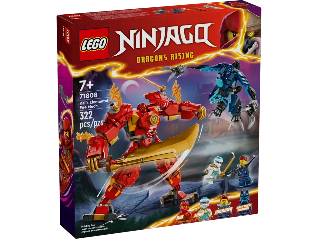 LEGO NINJAGO 71808 Робот вогняної стихії Кая