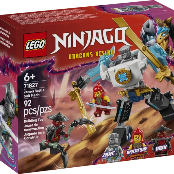 LEGO NINJAGO 71827 Бойовий костюм-робот Зейна