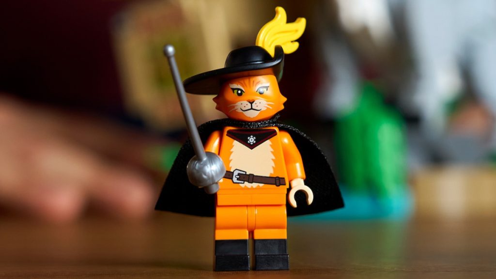 Мініфігурка LEGO кота у чоботях