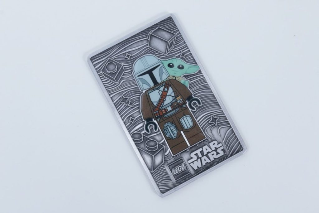 LEGO 5010325 The Mandalorian & Grogu Metal Card