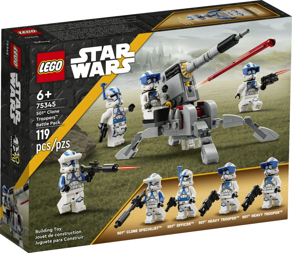 LEGO Star Wars 75345 Бойовий загін клонів 501-го легіону