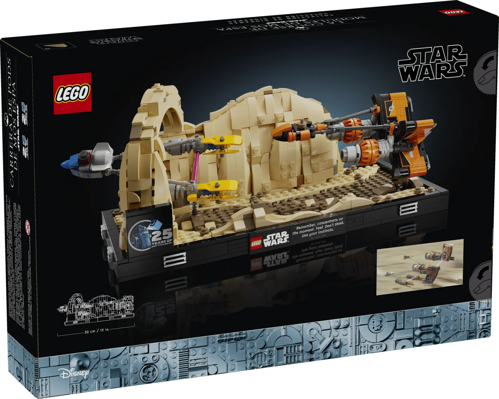 LEGO Star Wars 75380 Діорама гонки подрейсерів Мос Еспа