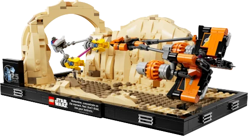 LEGO Star Wars 75380 Діорама гонки подрейсерів Мос Еспа