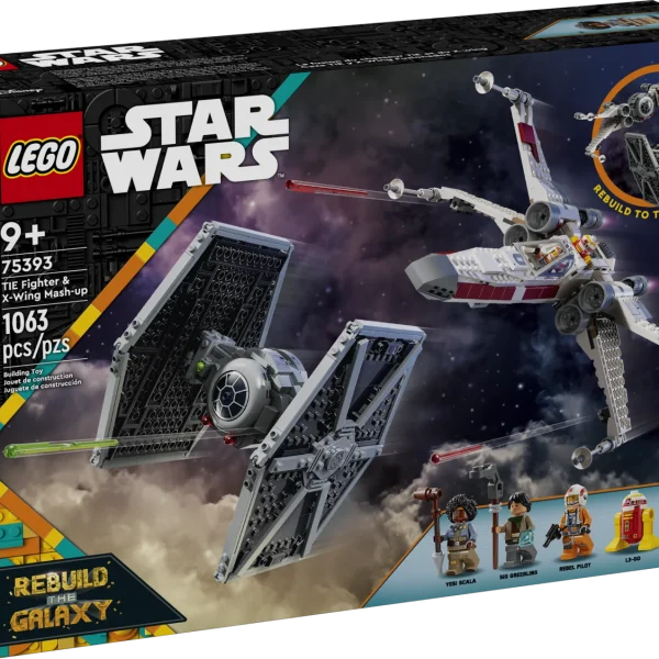 LEGO Star Wars 75393 Mash-up «Винищувач TIE та X-wing»
