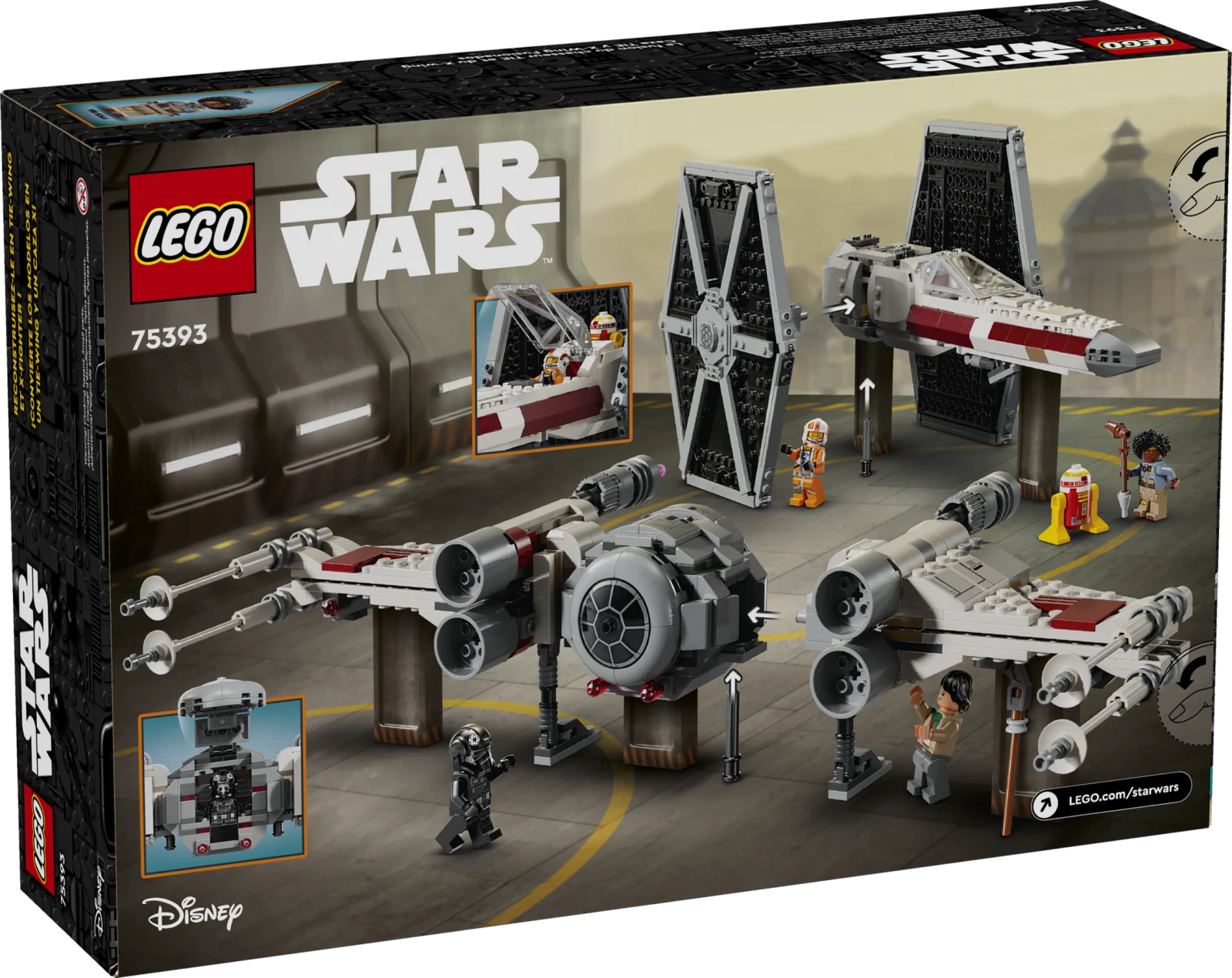 LEGO Star Wars 75393 Mash-up «Винищувач TIE та X-wing»