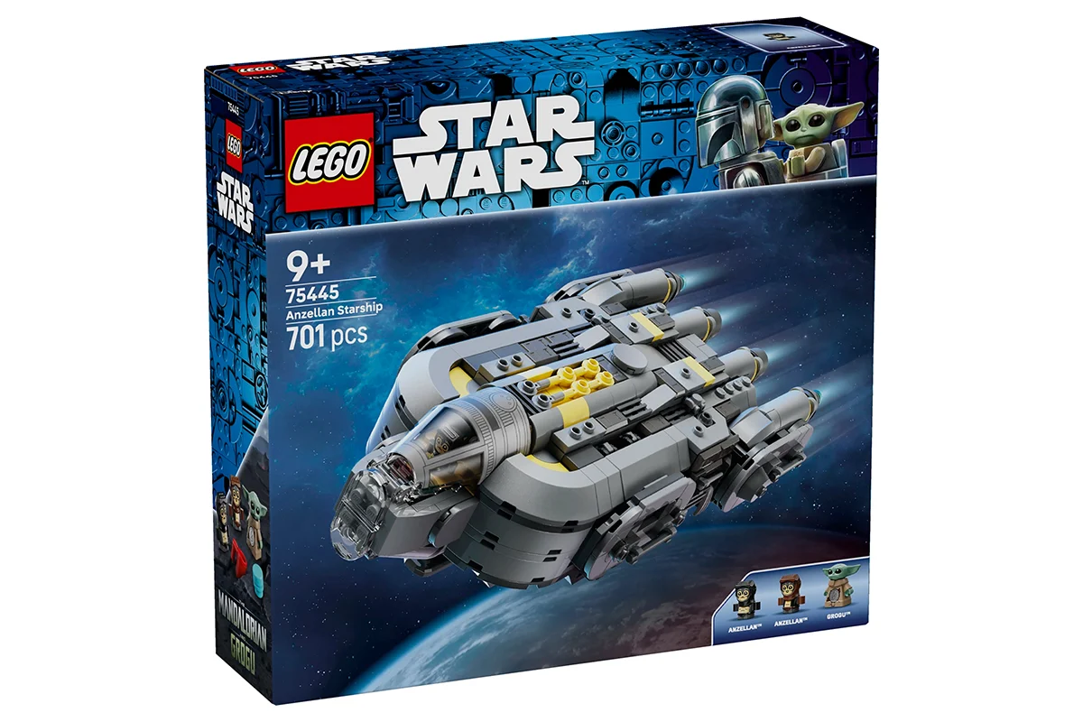 Огляд на набір LEGO Star Wars 75445 Anzellan Starship — незвичайний зореліт для маленьких героїв