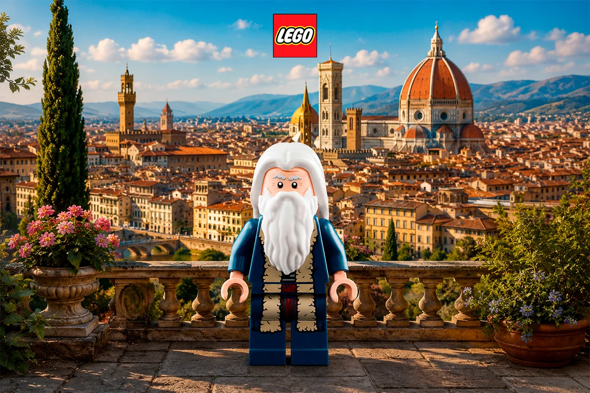 LEGO 40902 Tribute to Leonardo da Vinci — чутки про новий набір літа 2026 року