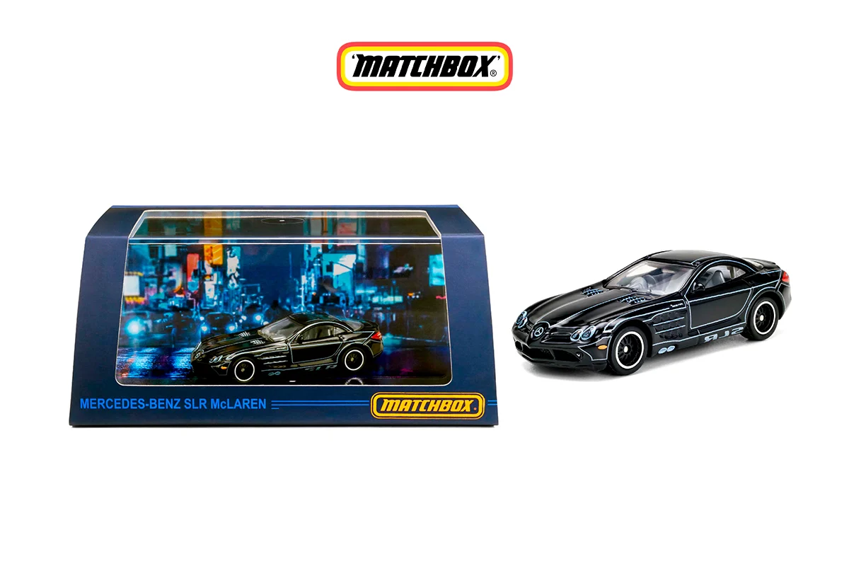 Matchbox Mercedes-Benz SLR McLaren: чорна досконалість у масштабі 1:64